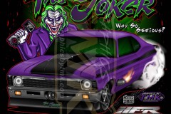 Drag Racing T Shirts - The Joker